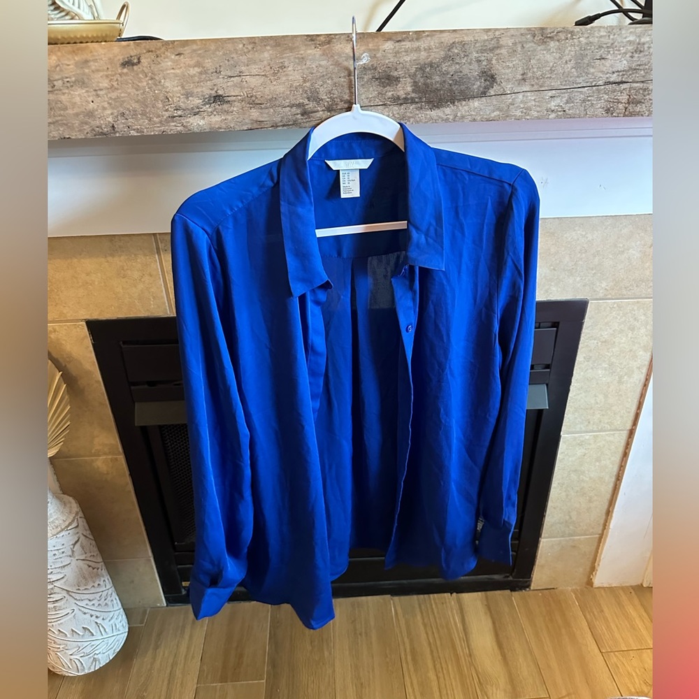 Royal Blue blouse